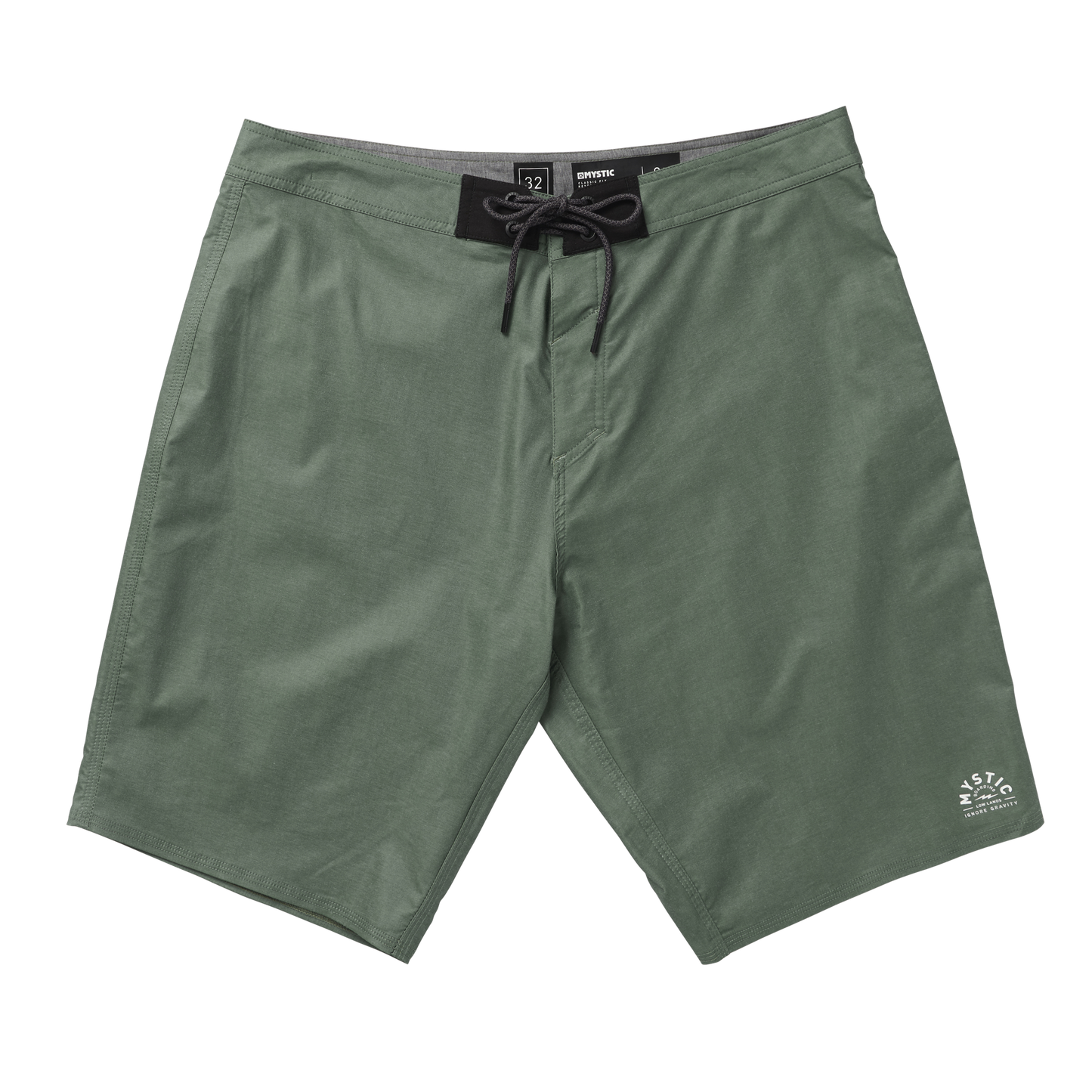 Short de bain Mystic Brand Movement 2023 | Olive foncée 