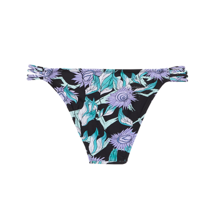 Mystic Flora Bikini Bottom | Turquoise