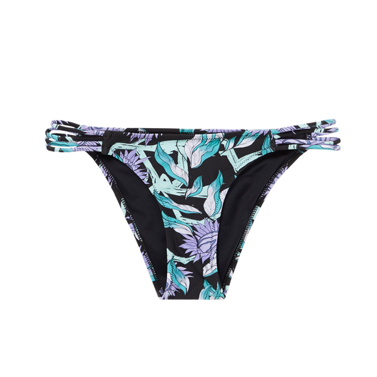 Mystic Flora Bikini Bottom | Turquoise