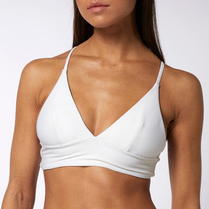 Mystic Frenzy Bikini Top | Off White