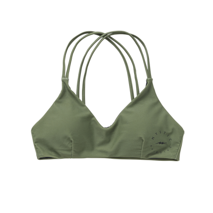 Mystic Dune Bikini Top | Dark Olive