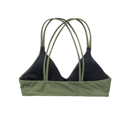 Mystic Dune Bikini Top | Dark Olive