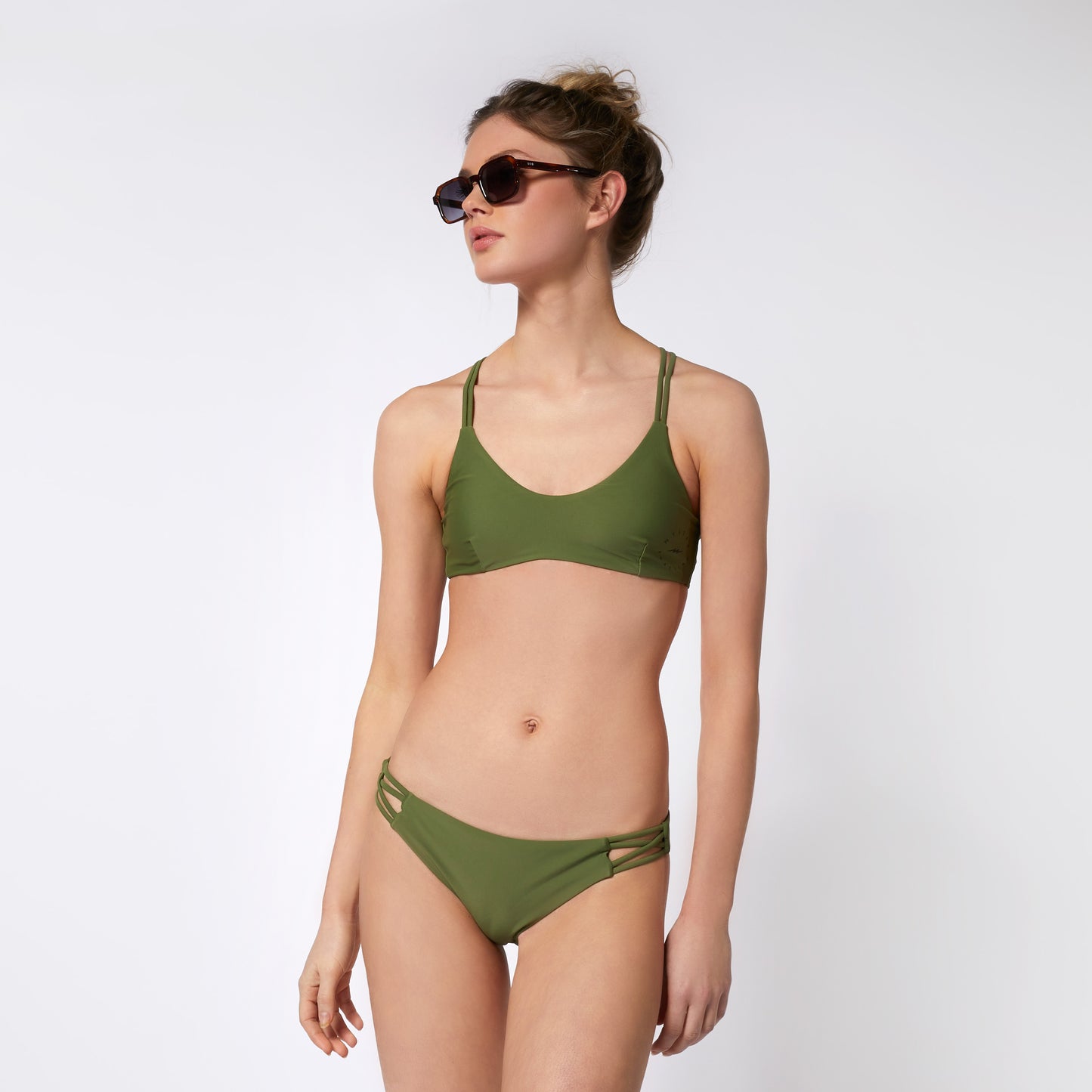 Mystic Dune Bikini Top | Dark Olive