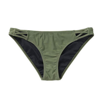 Mystic Dune Bikini Bottom | Dark Olive