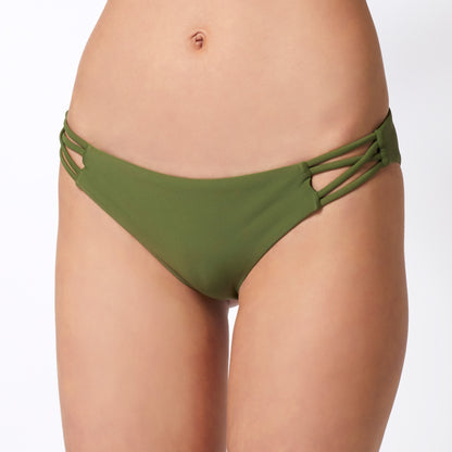 Mystic Dune Bikini Bottom | Dark Olive