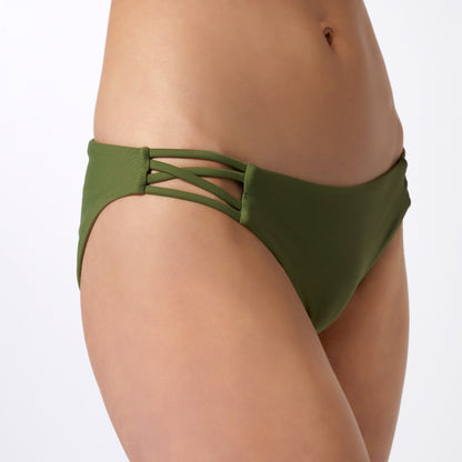 Mystic Dune Bikini Bottom | Dark Olive