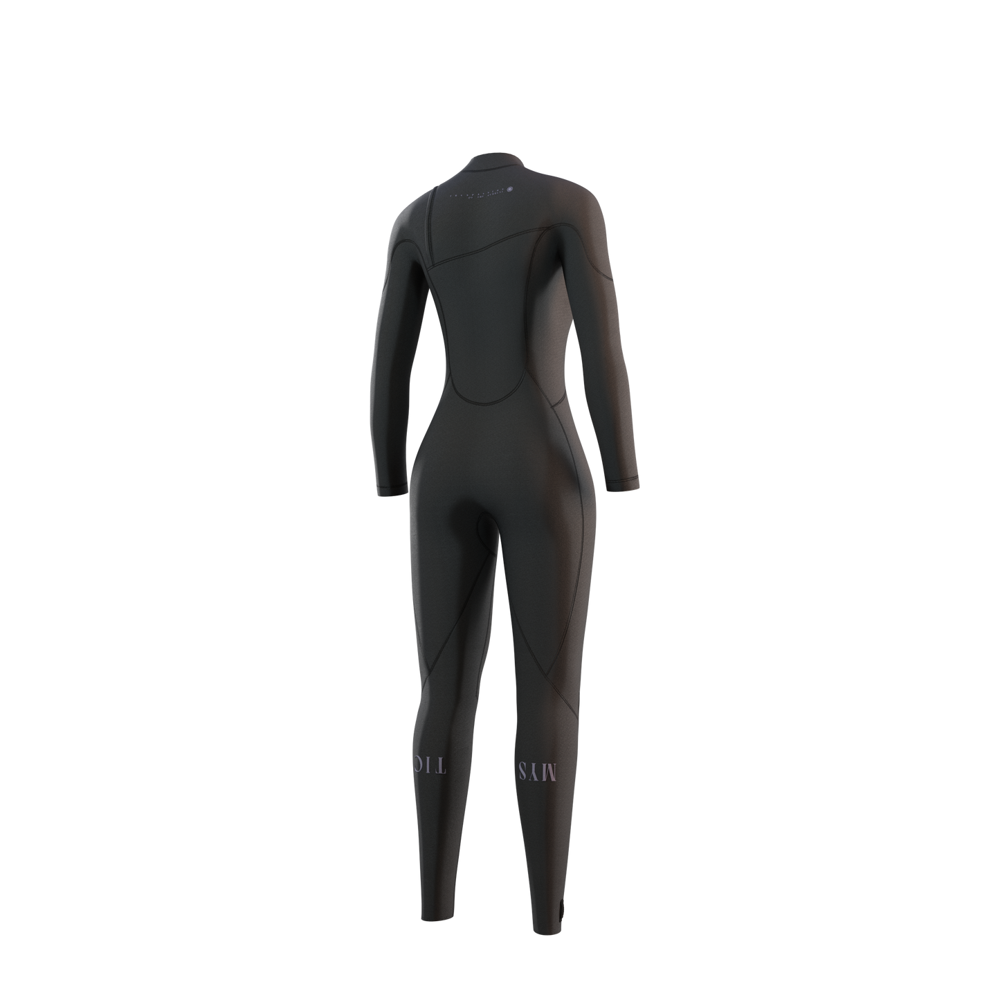 2023 Mystic The One Fullsuit 3/2mm Zipfree Femmes | Noir 