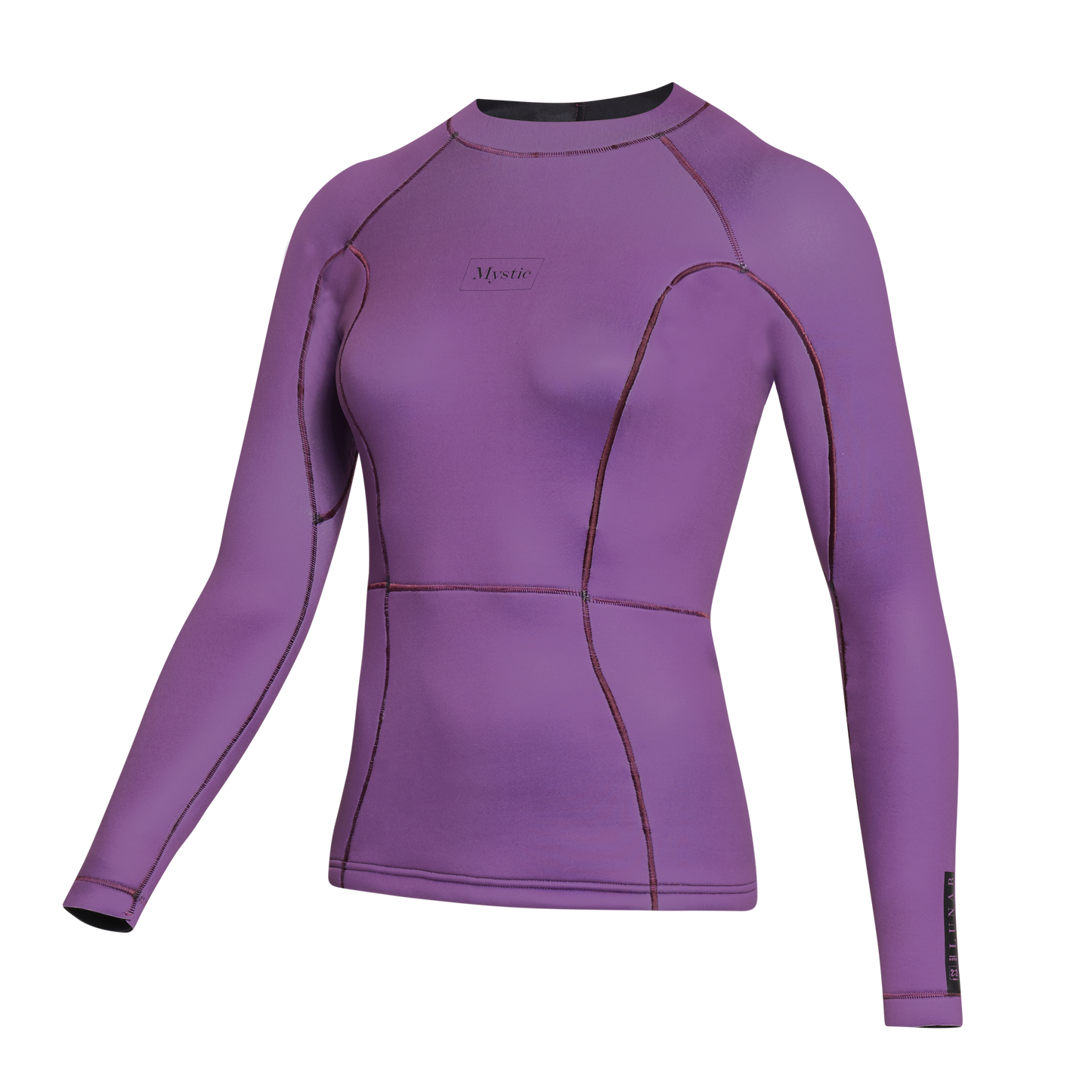 Mystic Lunar L/S Vest Neoprene 2mm Women | Sunset Purple