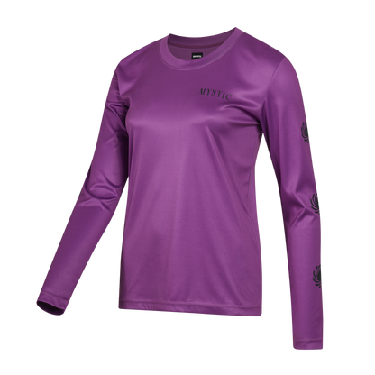 Mystic Jayde L/S Loose Quickdry | Sunset Purple