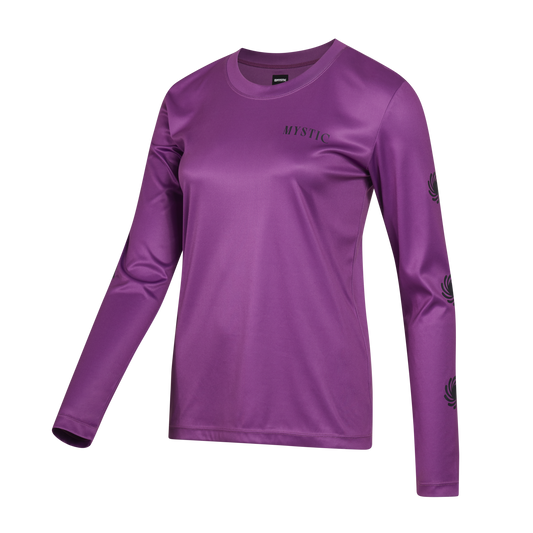 2023 Mystic Jayde L/S Loose Quickdry | Coucher de soleil violet 