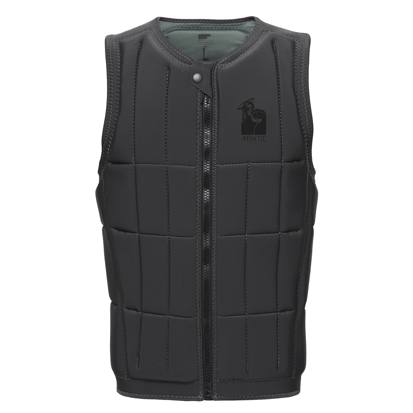 Mystic Anarchy Impact Vest Fzip Wake | Phantom Grey