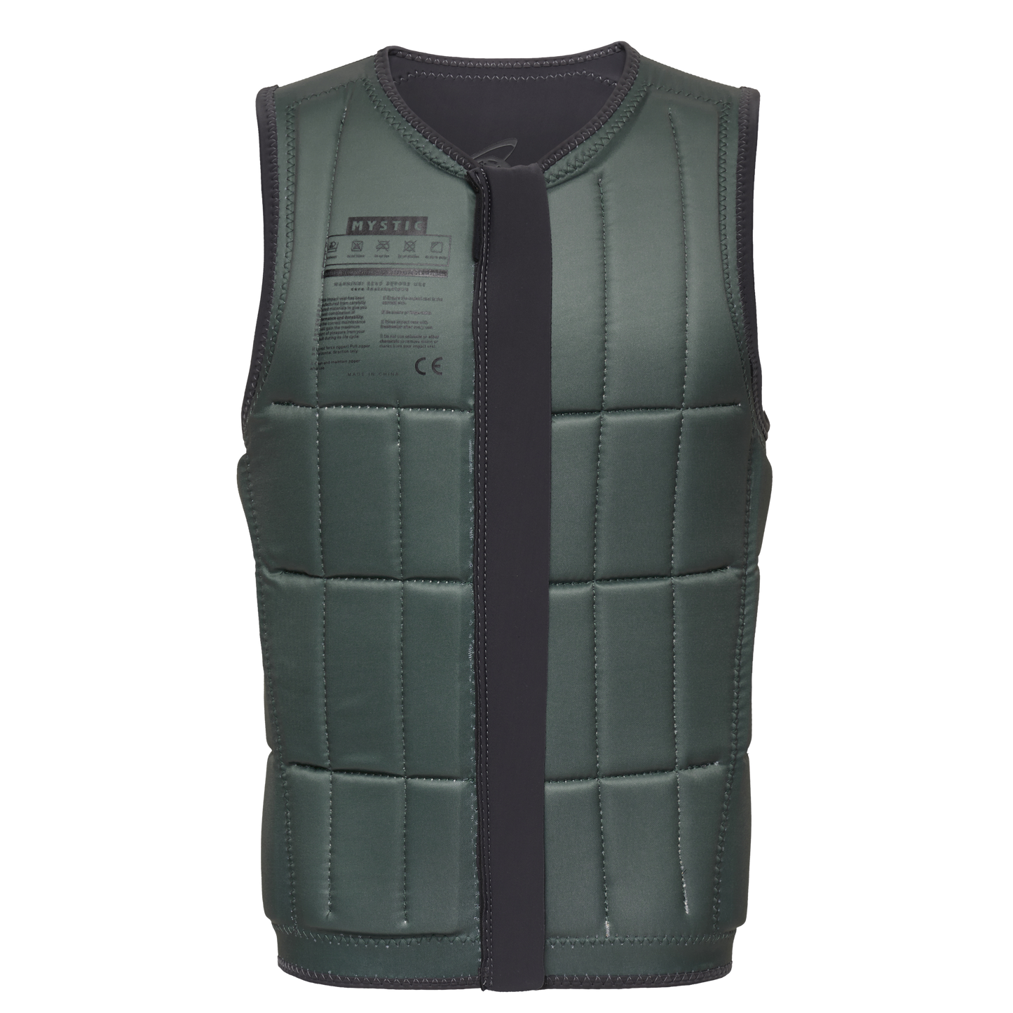 Mystic Anarchy Impact Vest Fzip Wake | Phantom Grey