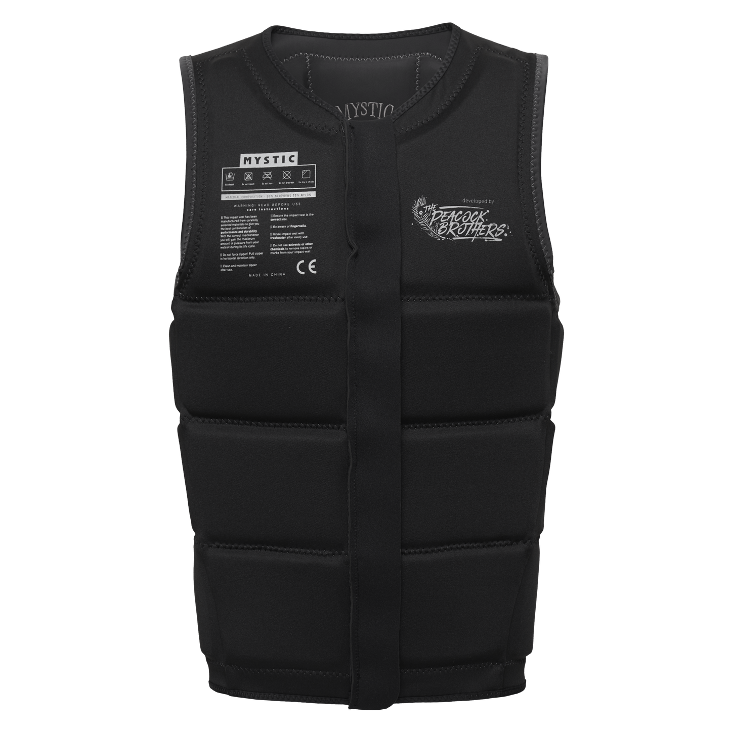 Mystic Peacock Impact Vest Fzip Wake