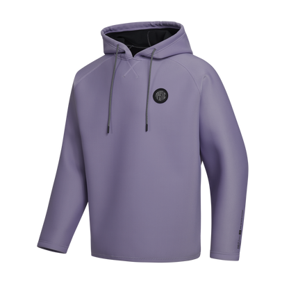 Mystic Grit Neoprene Hoodie 2mm | Retro Lilac