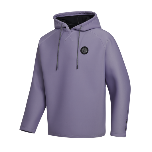 Mystic Grit Neoprene Hoodie 2mm | Retro Lilac