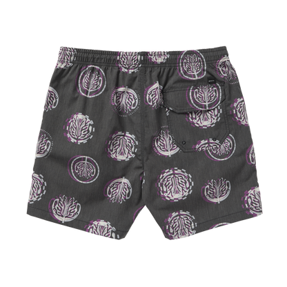 Boardshort de bain Mystic Artwork 2023 | Violet foncé 