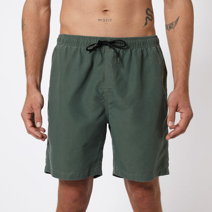 Mystic Brand Swim Boardshort | Dark Olive