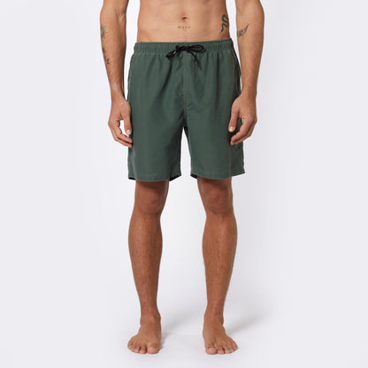 Mystic Brand Swim Boardshort | Dark Olive