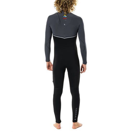 Rip Curl Flashbomb Search 5/3 Z/Free Str Wetsuit Wsm9Df Charcoal (E6)