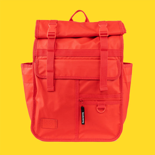 Rolltop Backpack 2.0 Goodordering Monochrome Red