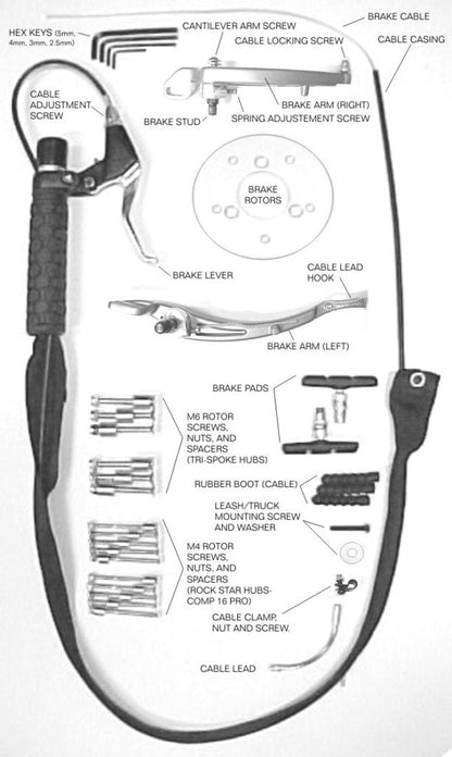 Kit de frein MBS V5 15006