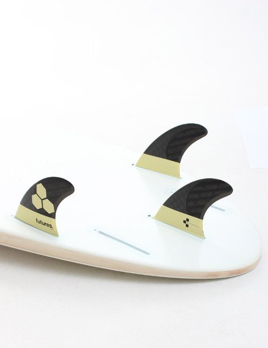 Futures Am1 Blackstix (Cream) Single Thruster - Medium