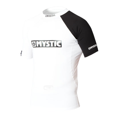 Mystic Event S/S Rashvest Poitrine Logo | Blanc 