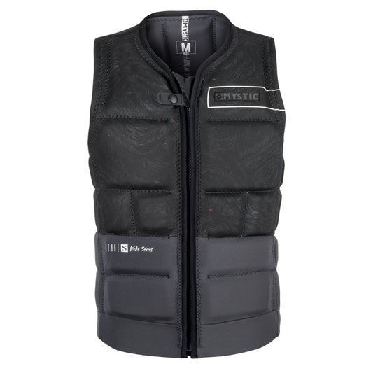 Mystic Stone Impact Vest Fzip Wake | Noir