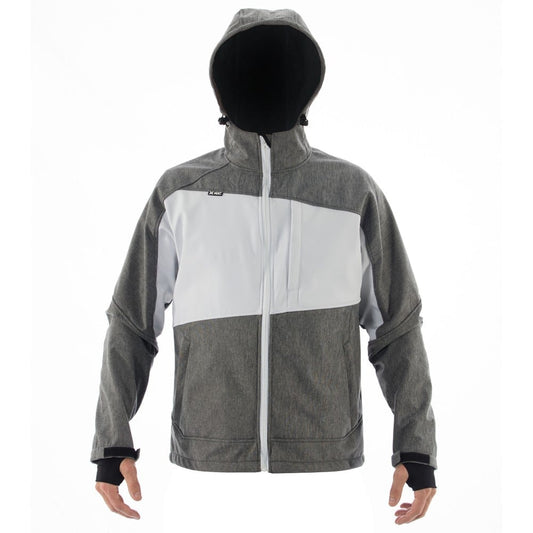 KDC Veste Softshell Windbreak HeatherWhite