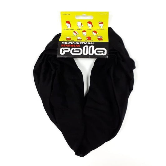 Bunnyhop Tribe Headwear Rolla noir