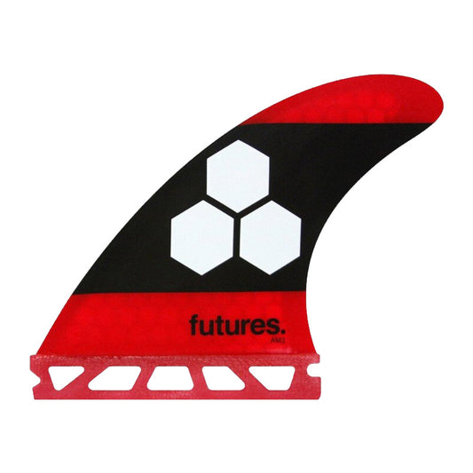 FUTURES AM3 Honeycomb Size THRUSTER Small Red Black