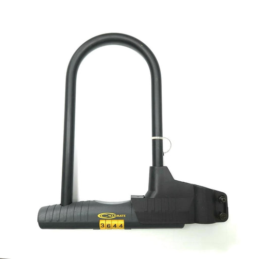 Cyclemate - Cadenas U 180 x 226 4-digit lock cover -  Antivol, black