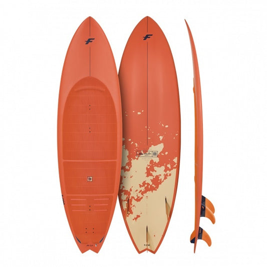 2022 F-ONE MITU PRO FLEX SURFKITE (avec ensemble FLOW XS Thruster) 