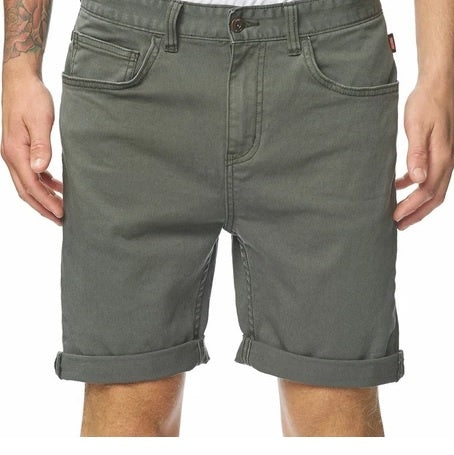 GLOBE GOODSTOCK DENIM WALKSHORT - Army GB01216002 - PURBWN - 30