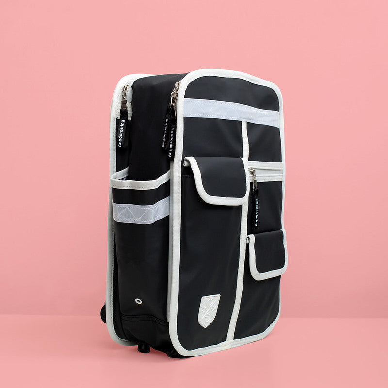 Backpack Eco Black/White (Coated)
