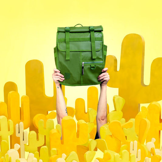 Rolltop Backpack Eco Green