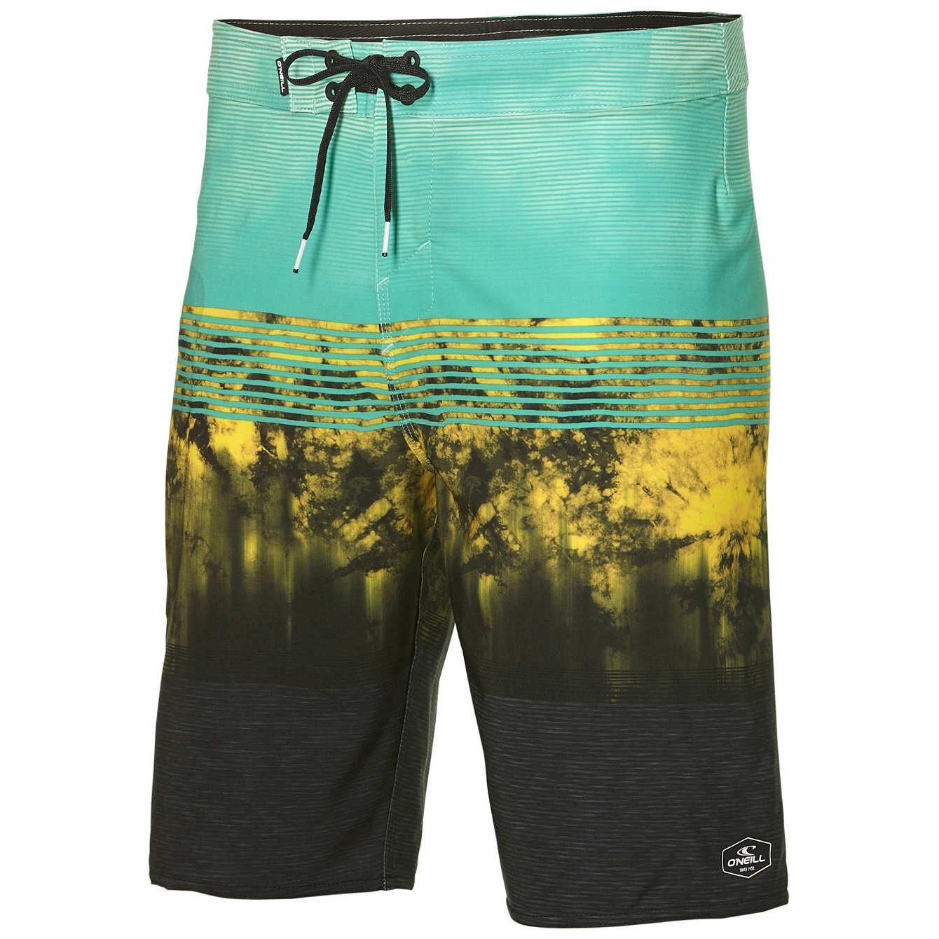 O'Neill Pm Hyperfreak Boardshort Green Aop