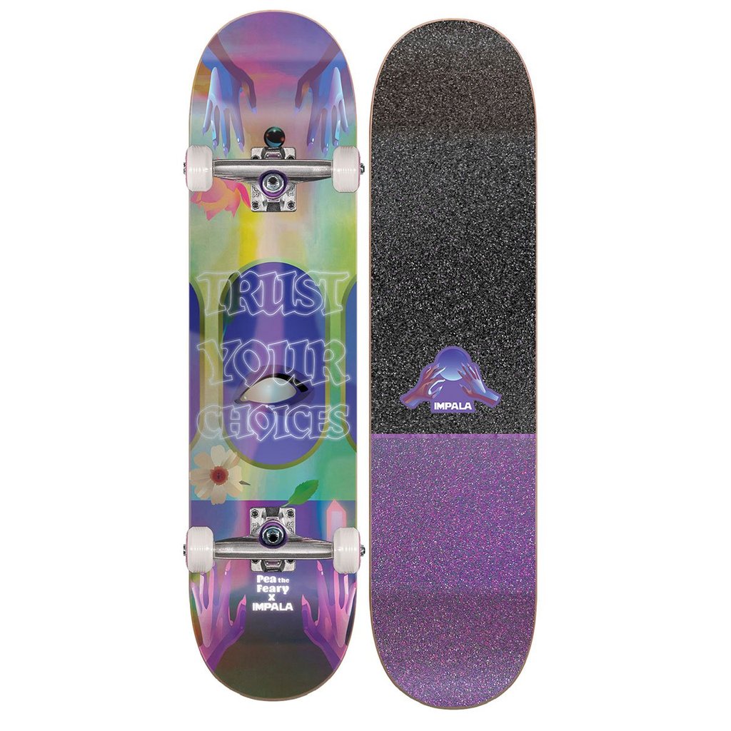 IMPALA Mystic Skateboard 8.0 Skateboard complete