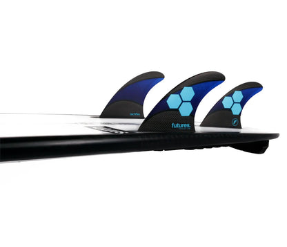 Futures Am1 techflex Blue Cyan Single Thruster - Medium