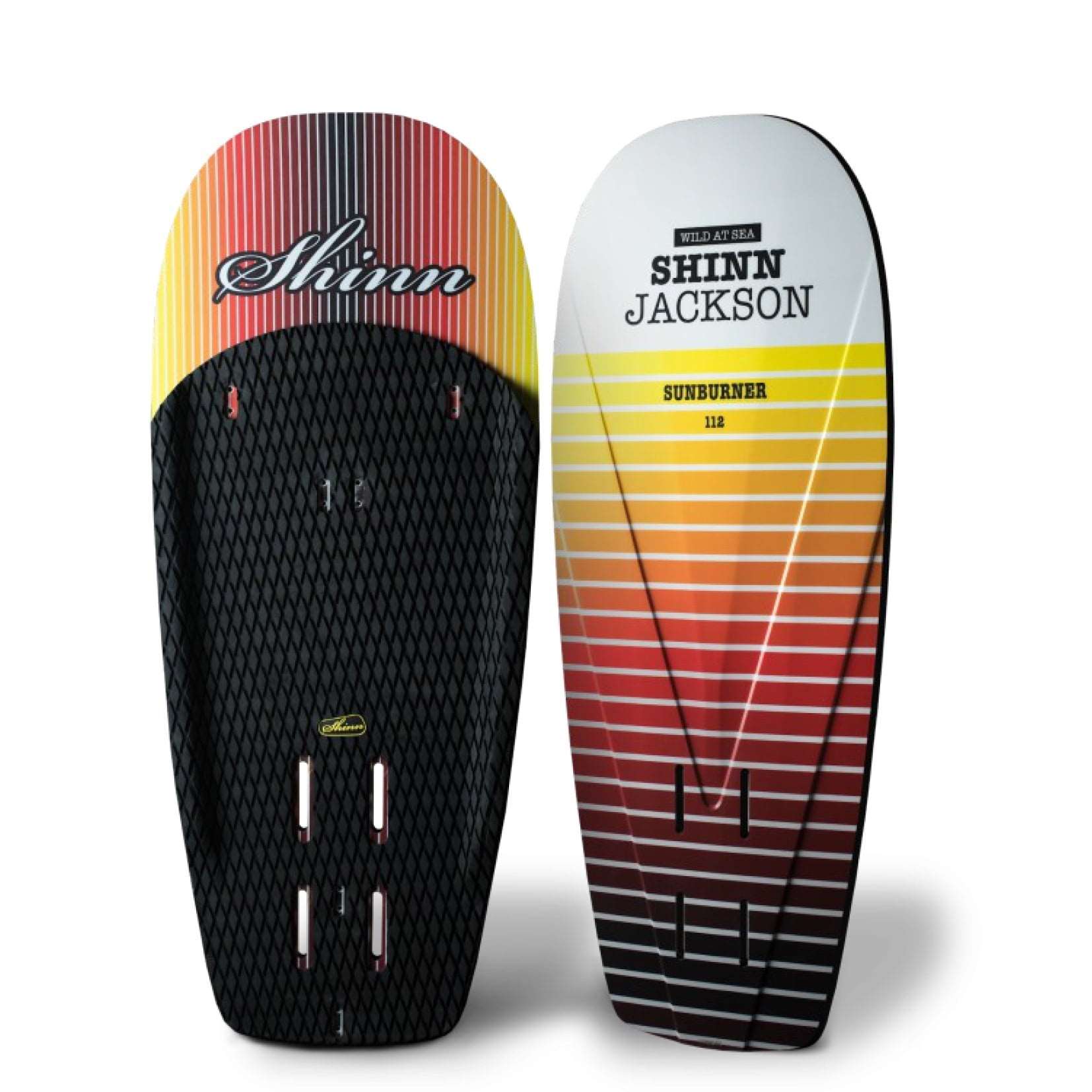 2020 SHINN Kiteboard Jackson Sunburner - Flat Deck Pad - Connection set