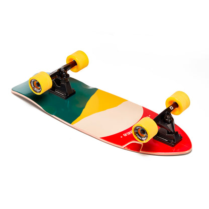 HYDROPONIC-Surf Surfskate complet FISH 28" - 01 Rouge Soleil