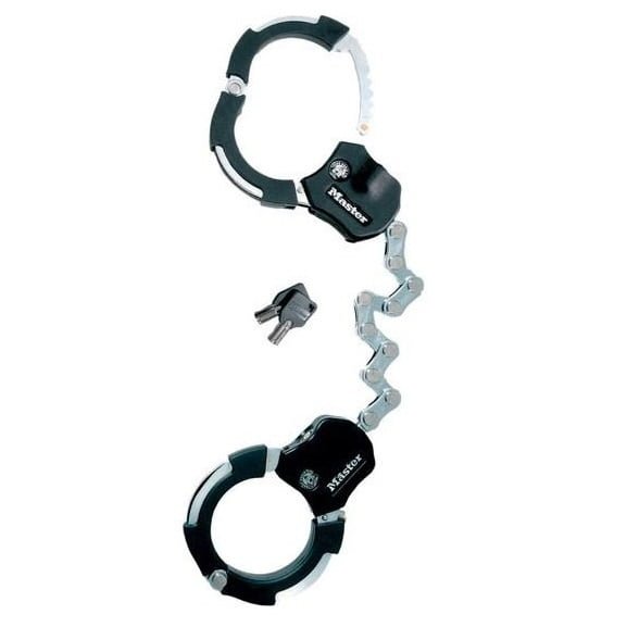 MASTERLOCK 8290 - Cadenas trottinette Menottes -  Antivol, black