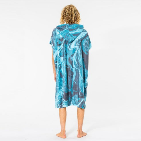 Rip Curl Mix Up Hooded Towel Ctwbg9 - Pacific Blue