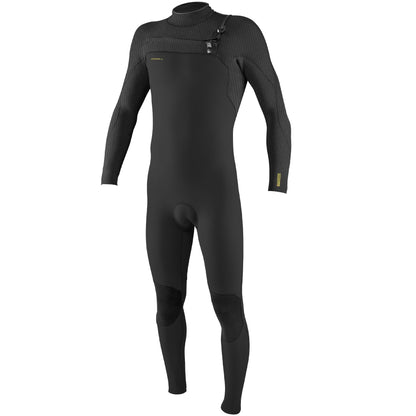 O'NEILL Hyperfreak 5/4+ Chest Zip Full Wetsuit GN8 RAVEN/RAVEN