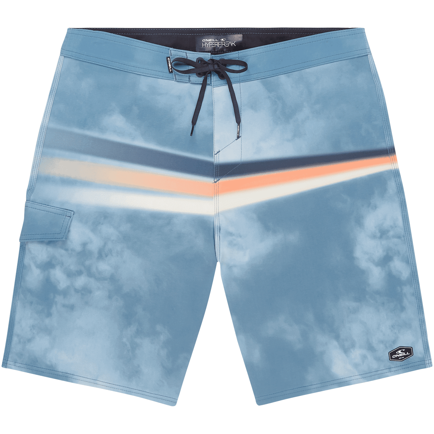 O'NEILL Pm Hyperfreak Drippin Boardshort Bleu Aop