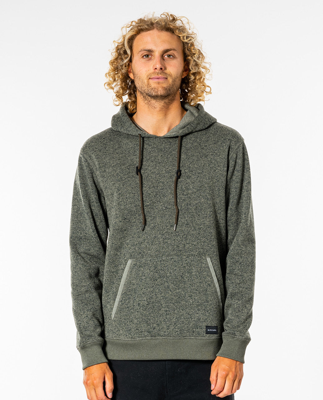 Rip Curl Crescent Hood Sweater Cswae9 - Olive