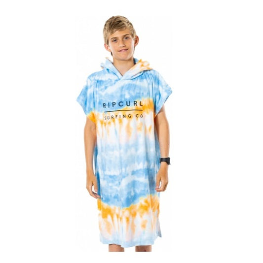 Rip Curl Hooded Towel Boy Ktwah9 - Blue/White