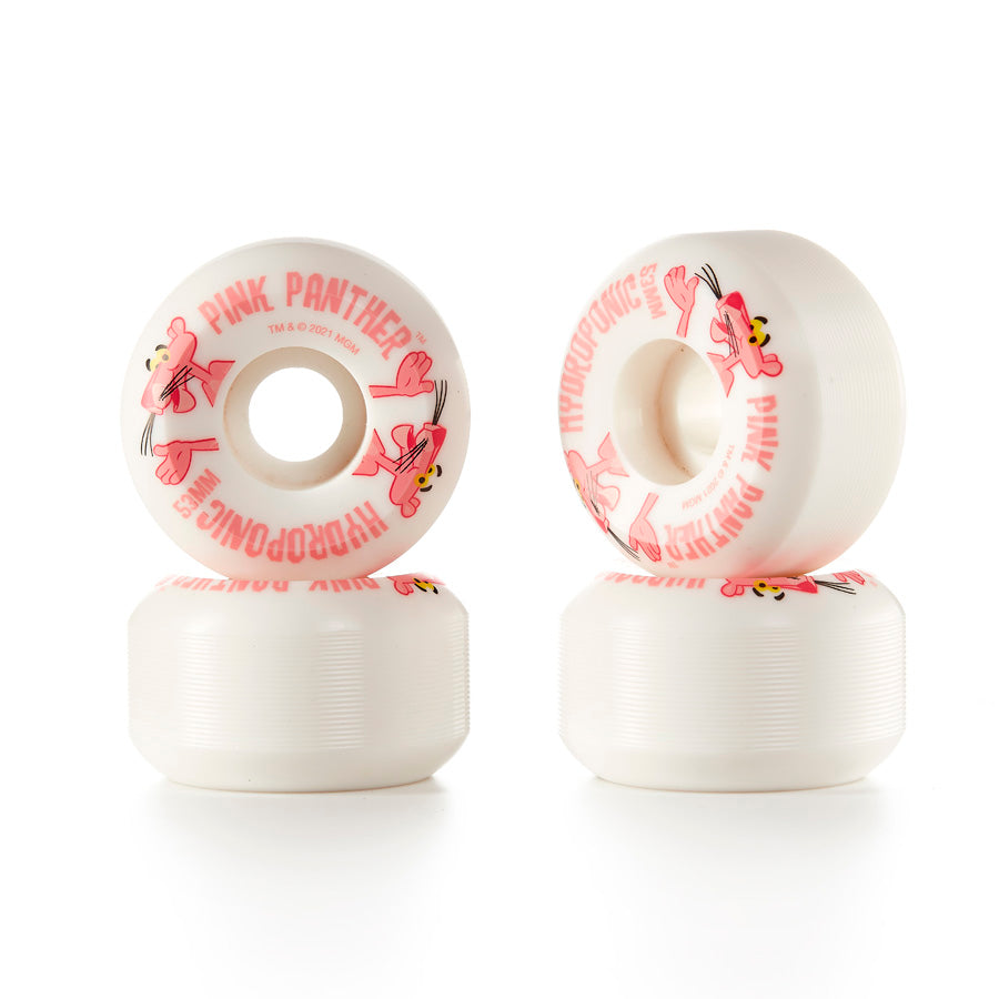 Roues de skateboard HYDROPONIC PINK PANTHER - 03 Blanc 100A 