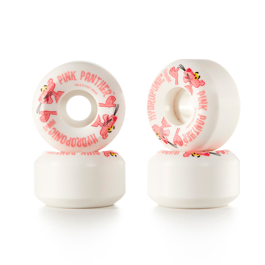 Roues de skateboard HYDROPONIC PINK PANTHER - 03 Blanc 100A 