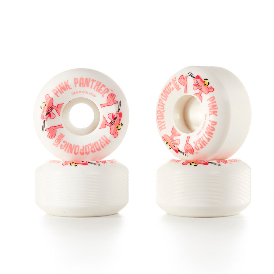 Roues de skateboard HYDROPONIC PINK PANTHER - 03 Blanc 100A 